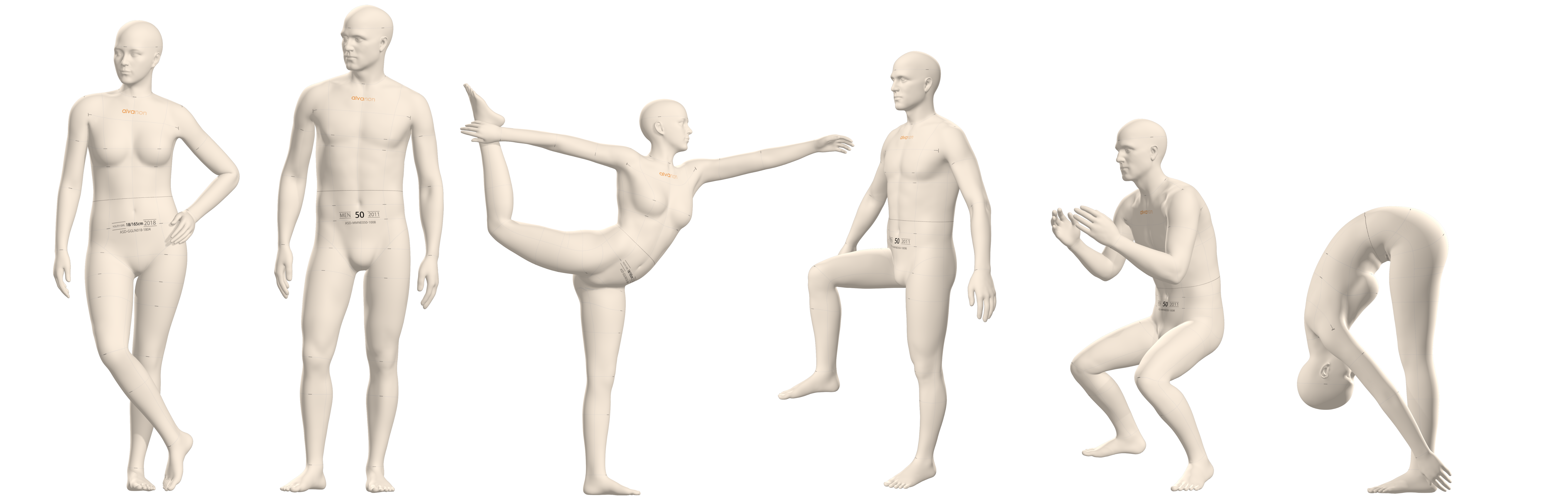 poses