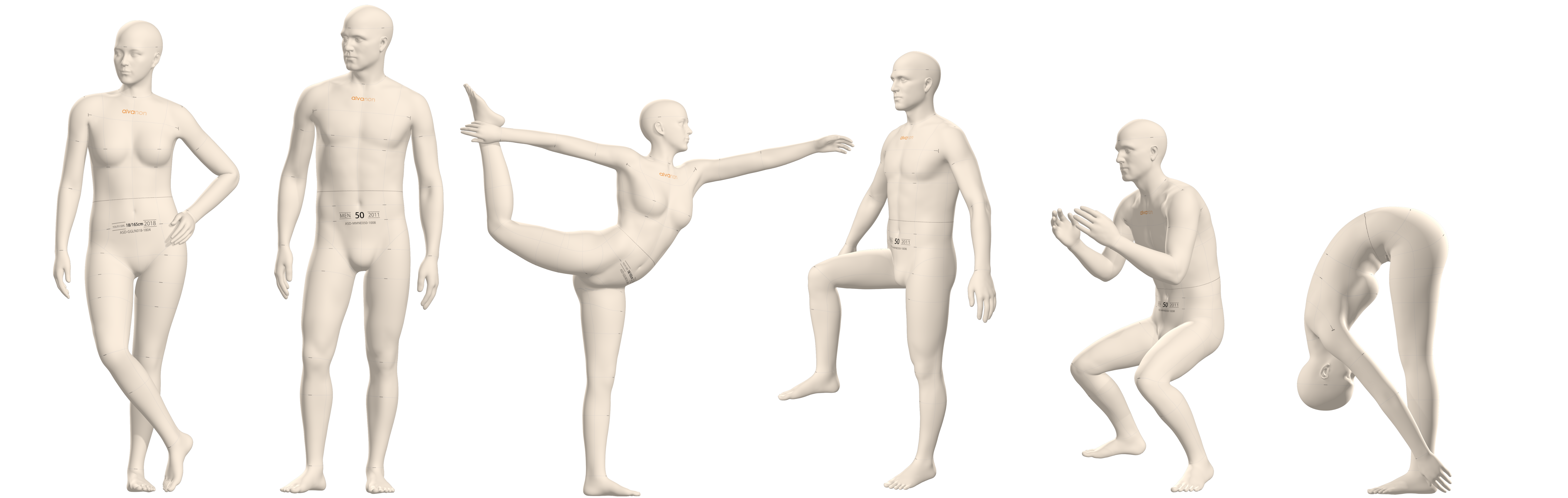 poses